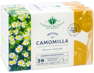 Camomilla Infuso Giardino Botanico dei Berici 16g 20 Filtri