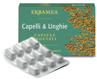 Capelli &amp; unghie 24 capsule vegetali