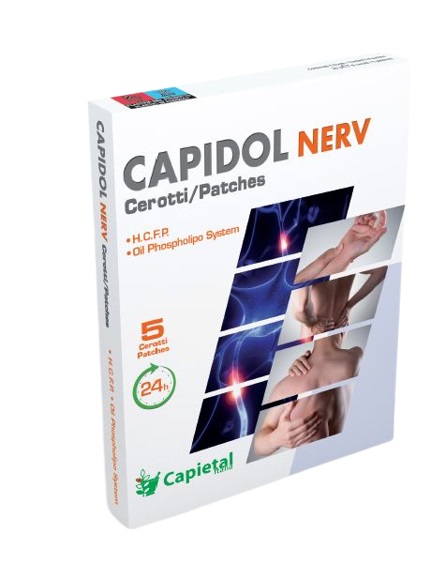 Capidol Nerv - Cerotti per Dolori Muscolari - 5 Cerotti