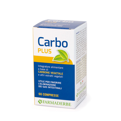 Carbo Plus Farmaderbe 60 Compresse