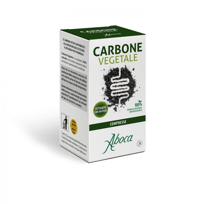 Carbone Vegetale Aboca 30 Compresse