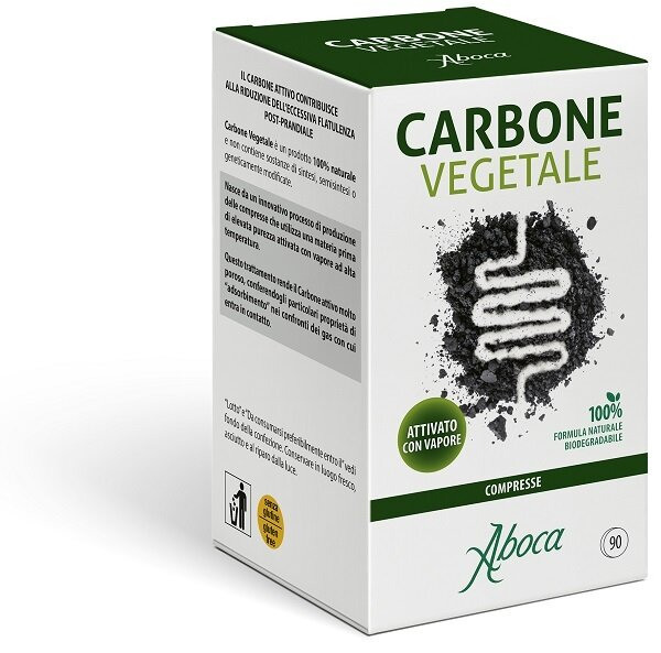 Carbone Vegetale Aboca 90 Compresse