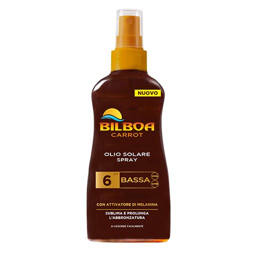 Carrot Plus Olio Solare No Gas Spf 6 Bilboa 200ml