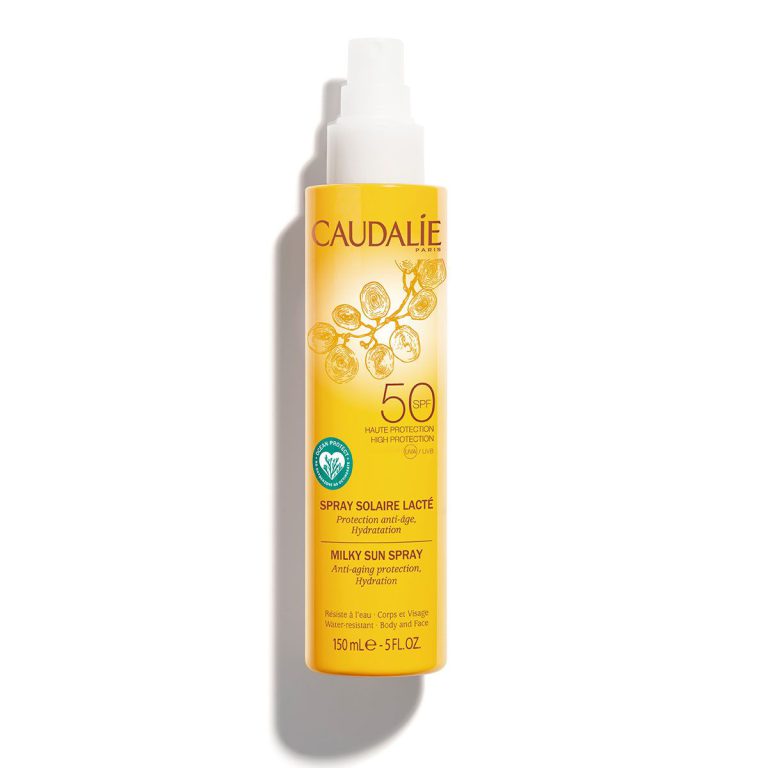 Caudalie Crema Solare Spray Anti-età Viso SPF 50 Protezione Solare Molto Alta 150 ml