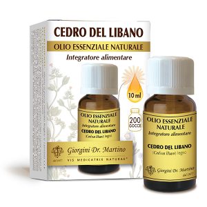 Cedro Del Libano Olio Essenziale Naturale Dr. Giorgini 10ml