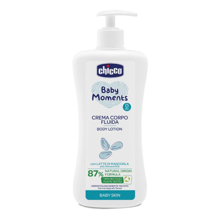 Chicco Baby Moments Crema Corpo Fluida Delicata 0 Mesi+ 500ml