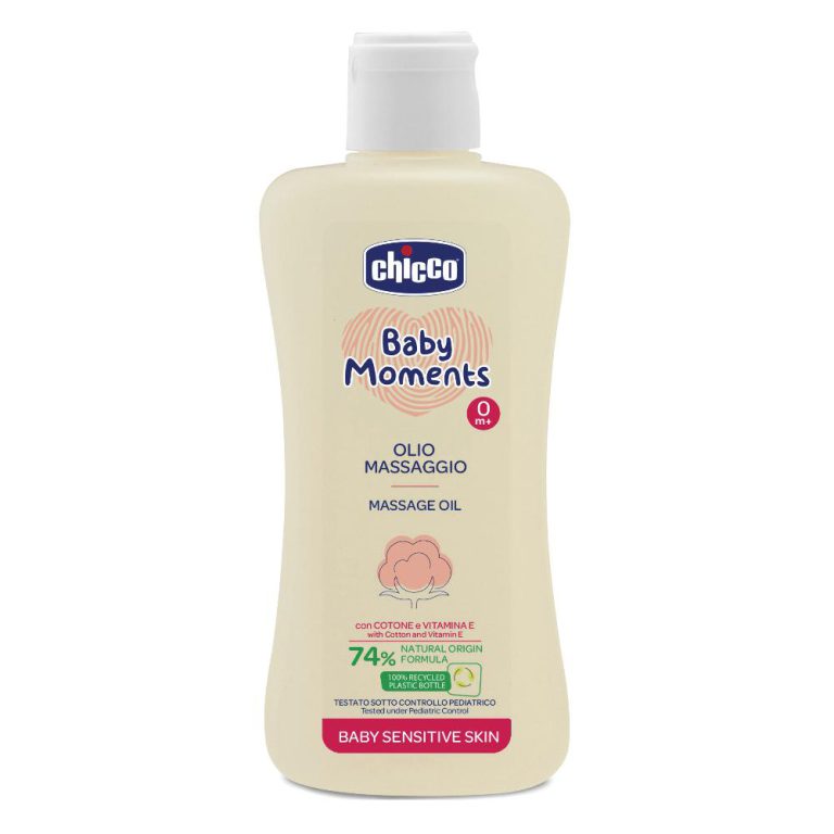 Chicco Baby Moments Olio Massaggio Sensitive 0 Mesi+ 200ml