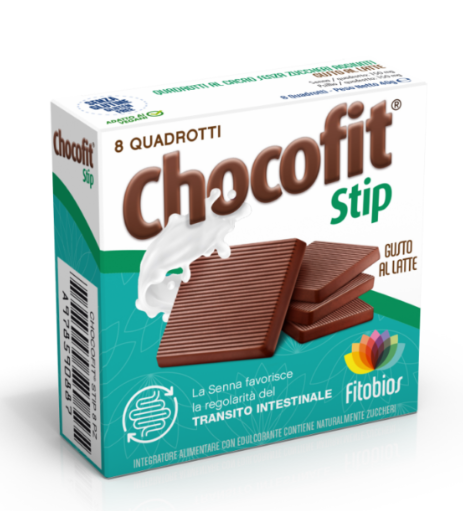 Chocofit Stip Fitobios 8 Quadrotti