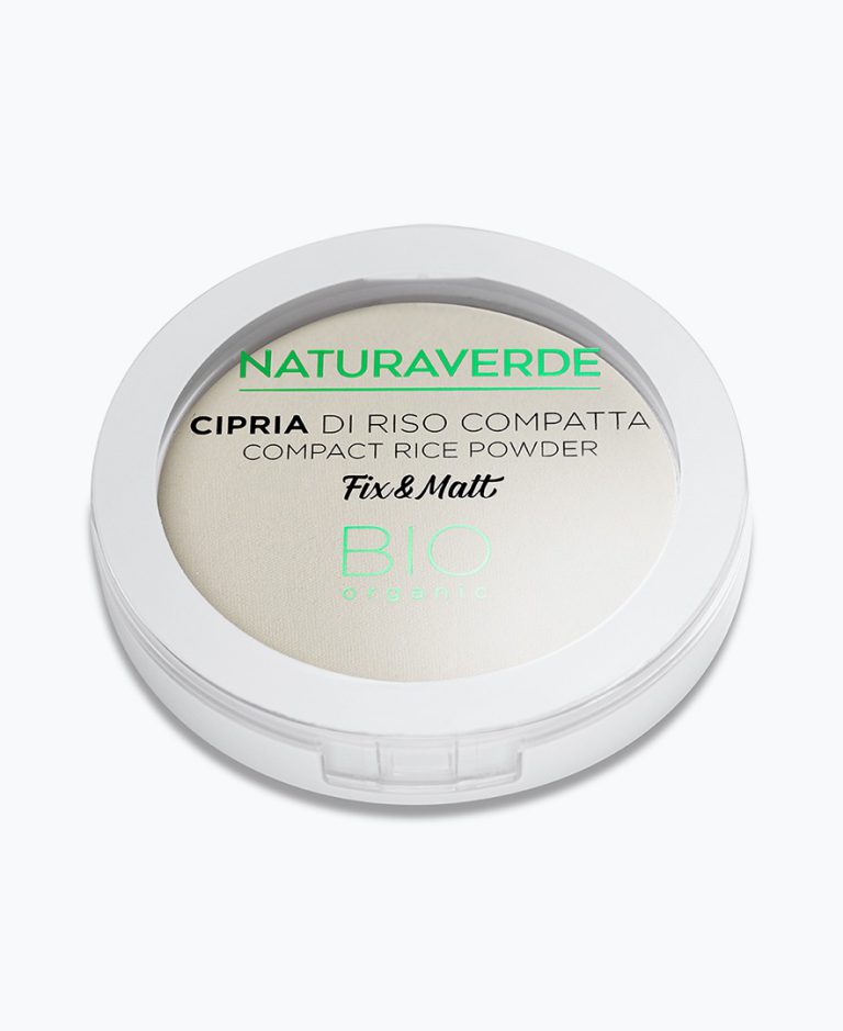 Cipria di Riso Compatta Fix&amp;Matt Naturaverde