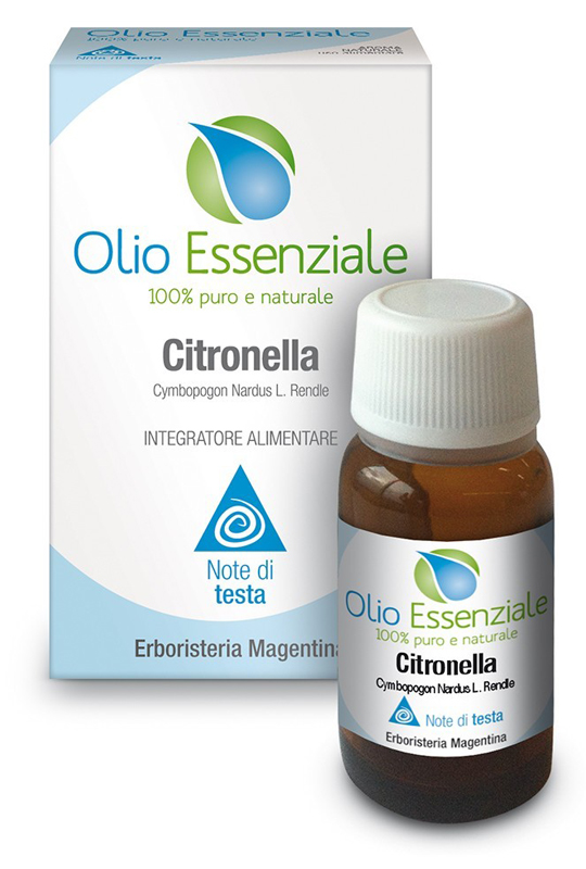 Citronella Olio Essenziale - Olio per il Benessere Mentale - 10 ml