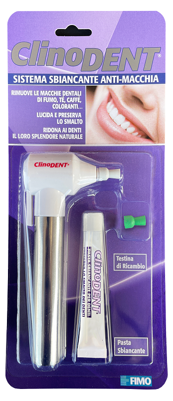 Clinodent sistema sbiancante antimacchia