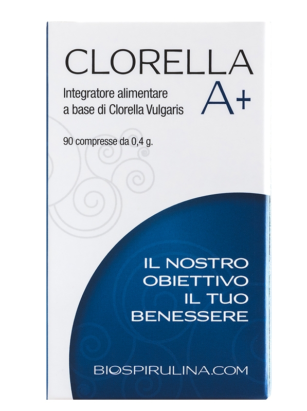 Clorella A+ BioSpirulina 90 Compresse