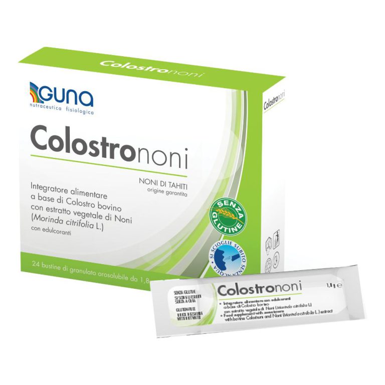 Colostro Noni Integratore Alimentare 24 Bustine Orosolubili