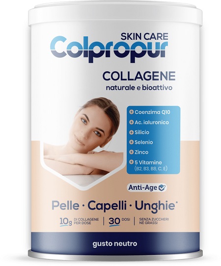 Colpropur Collagene - Integratore per Pelle Capelli e Unghie - 306 g