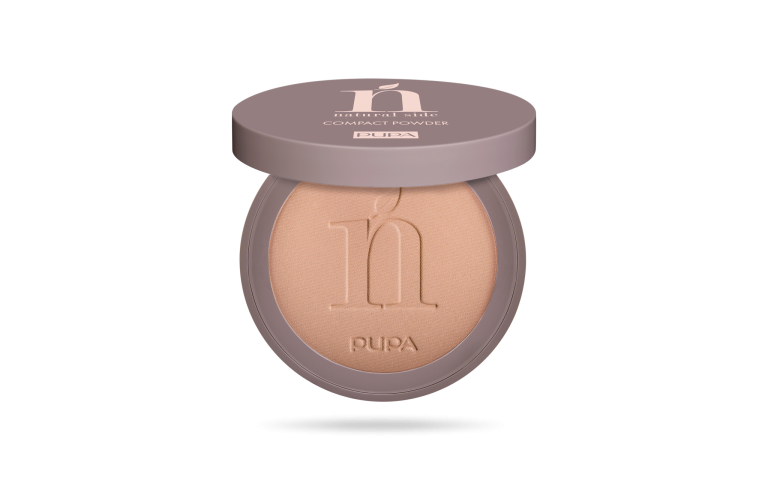 Compact Powder 003 Warm Beige Natural Side Pupa