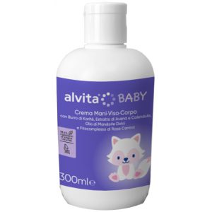 Crema Mani-Viso-Corpo Baby Alvita 300ml