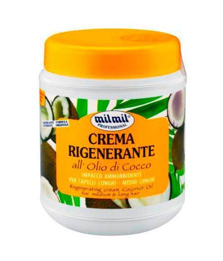 Crema Rigenerante Capelli All'Olio Di Cocco Mil Mil 1000ml