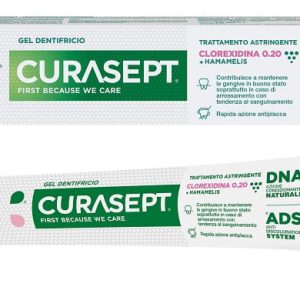 Curasept gel dentifricio ads dna trattamento astringente 75 ml