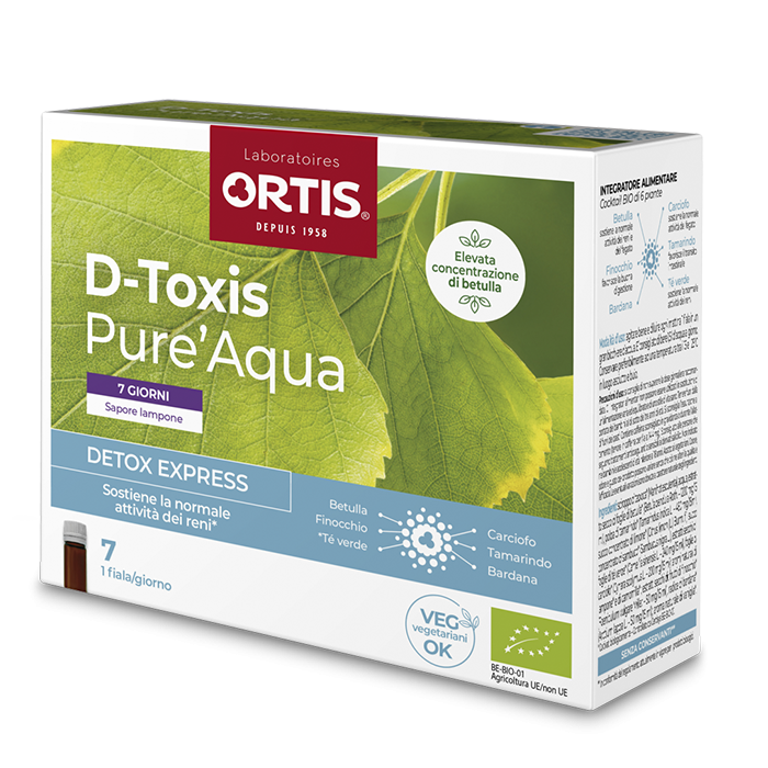 D-Toxis Pure'Aqua Ortis® 7x15ml