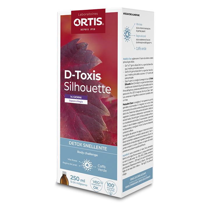 D-Toxis Silhouette Laboratoires Ortis® 250ml