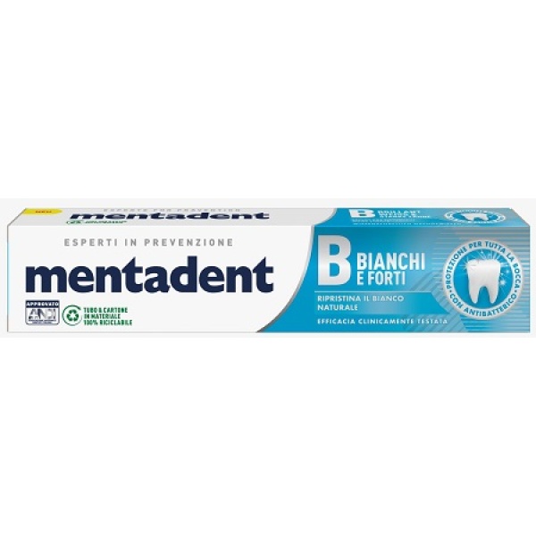 Dentifricio Bianchi e Forti Mentadent 75ml