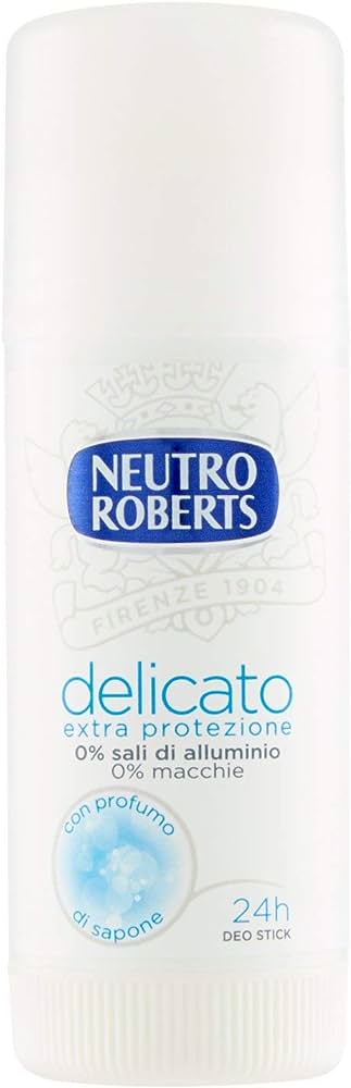 Deodorante Stick Delicato Extra Protezione Neutro Roberts 40ml