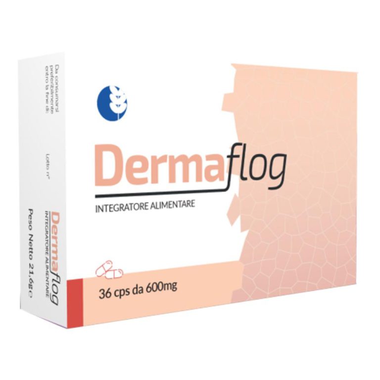 Dermaflog Integratore per la Pelle 36 Capsule