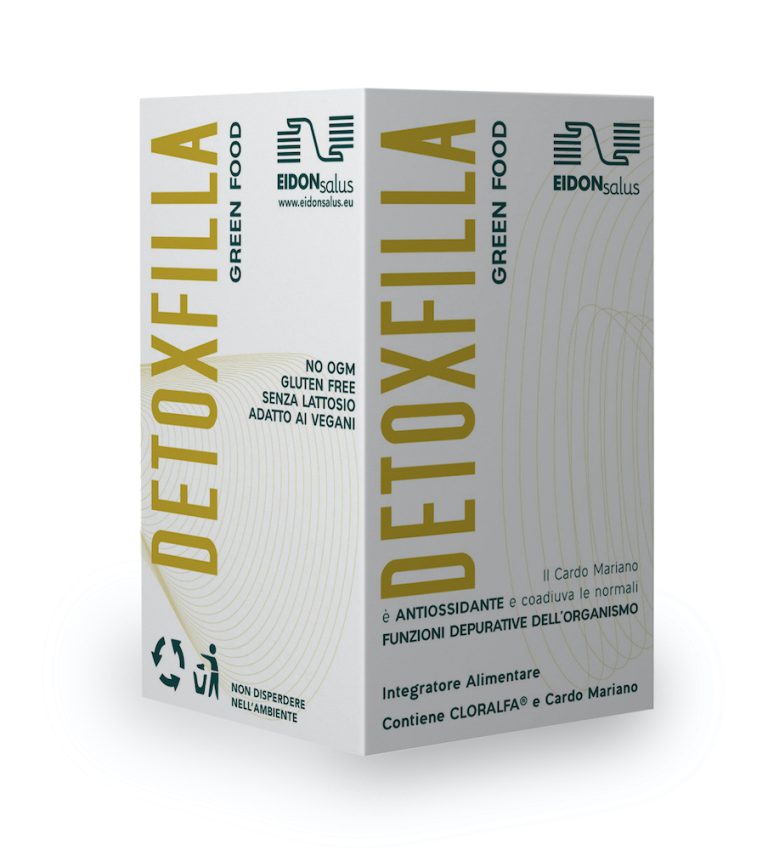 Detoxfilla Green Food Eidon Salus 60 Compresse