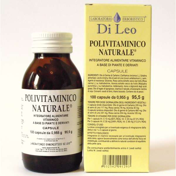 Di Leo Polivitaminico Integratore Alimentare 100 Capsule