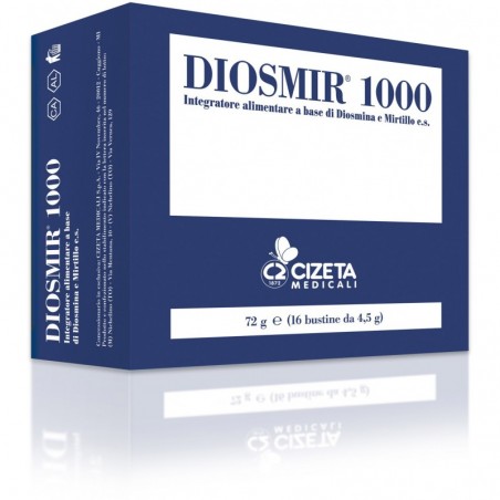 Diosmir® 1000 16 Bustine Cizeta Medicali