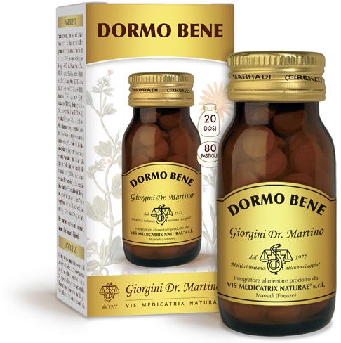 Dormo bene integratore naturale contro lo stress 80 pastiglie