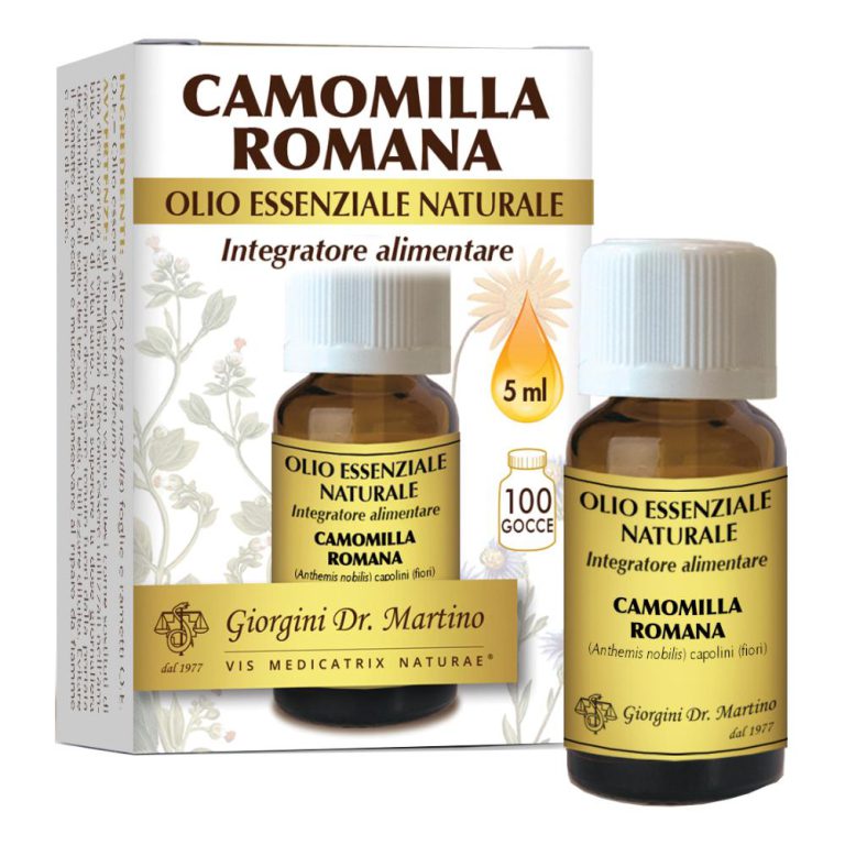 Dr Giorgini Camomilla Romana Olio Essenziale Naturale 5ml