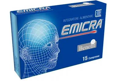 EMICRA - Integratore per il mal di testa 15 compresse