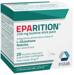 EPARITION 20 BUSTINE STICK PACK DA 250 MG DI GRANULATO SUBLINGUALE