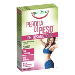 EQUILIBRA CHITOSANO 40 CAPSULE INTEGRATORE ALIMENTARE