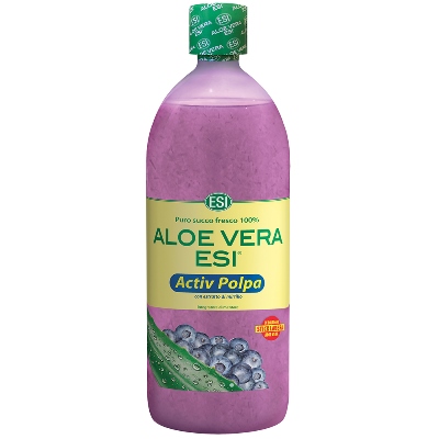 ESI ALOE VERA ACTIV POLPA MIRTILLO 1 LITRO + STICK LABBRA OMAGGIO