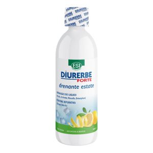 ESI Diurerbe Forte - Drenante Estate Limone Integratore Depurativo, 500ml