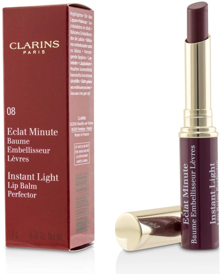 Eclat Minute 08 Baume Embellisseur Lèvres Clarins 12ml