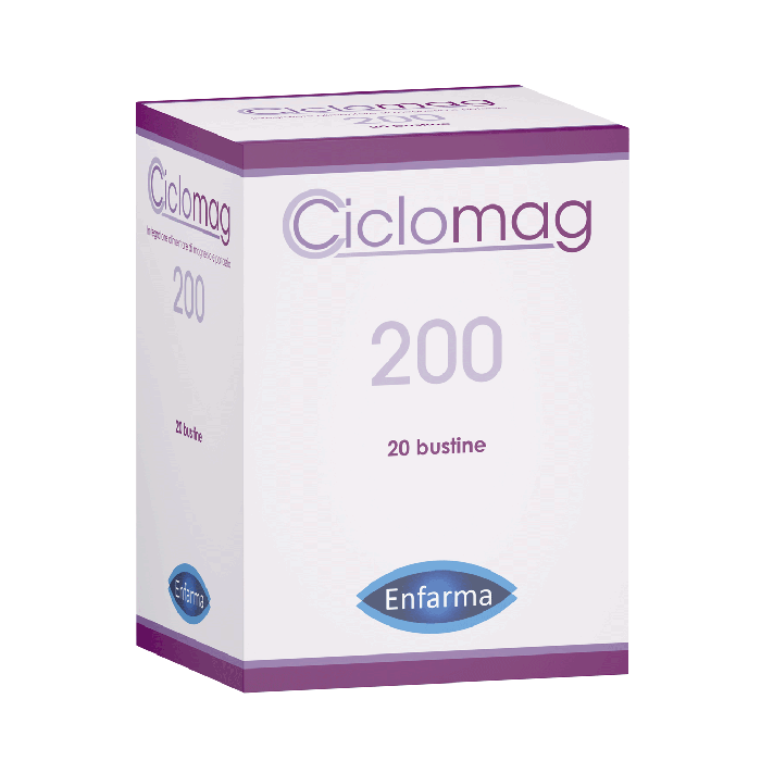 Enfarma Ciclomag 200 Integratore Alimentare 20 Bustine Da 8g