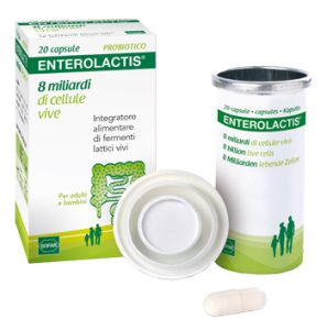 Enterolactis Integratore probiotico intestinale 20 capsule