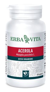 Erba Vita Acerola Integratore Difese Immunitarie 60 capsule 550 mg