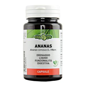 Erba Vita Ananas Capsule Monoplanta Integratore Alimentare 60 Capsule Da 500 mg