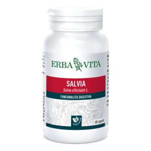 Erba Vita Capsule Monoplanta Salvia Integratore Alimentare 60 Capsule