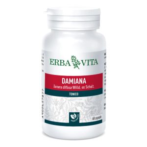 Erba Vita Damiana Capsule Monoplanta Integratore Alimentare 60 Capsule