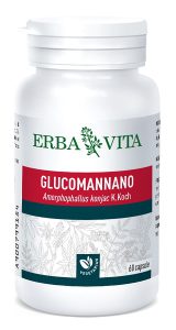 Erba Vita Glucomannano Integratore Intestinale 60 Capsule