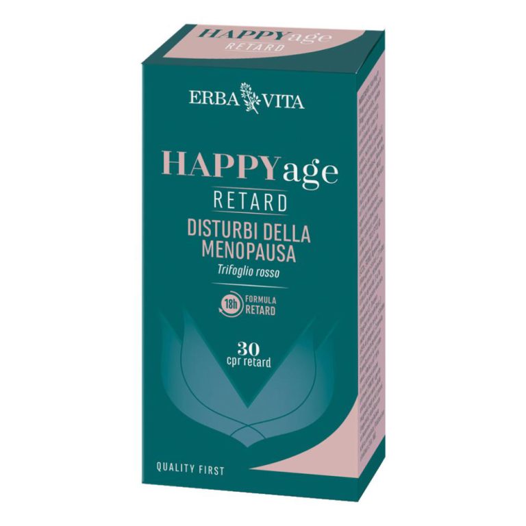 Erba Vita Happy Age Retard 30 Compresse