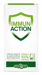 Erba Vita Immun Action Integratore Difese Immunitarie 60 Capsule