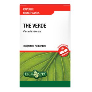 Erba Vita Tè Verde Integratore Alimentare 60 Capsule