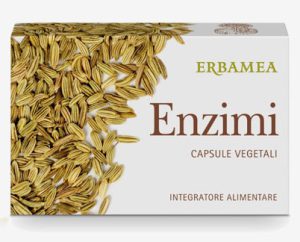 Erbamea Enzimi Integratore Alimentare 24 Compresse Vegetale