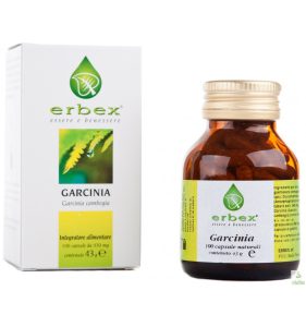 Erbex Garcinia Integratore Alimentare 100 Capsule Da 430mg